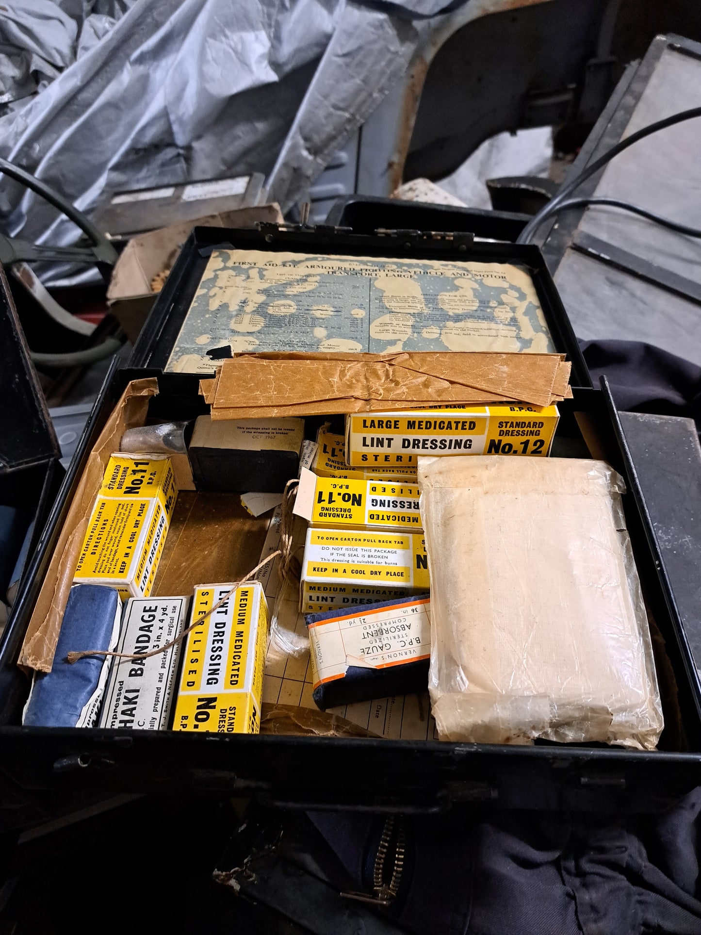 Military First Aid Kit Stocked