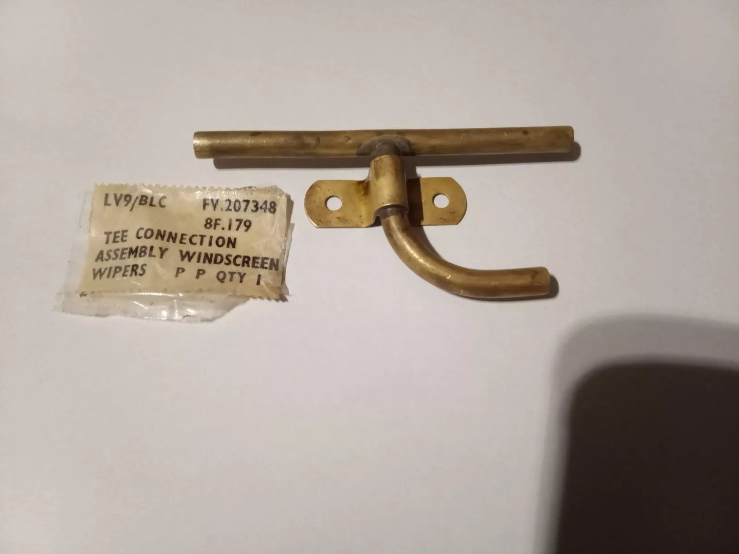 Austin Champ Windscreen Wiper Tee Connection Assembly FV 207348