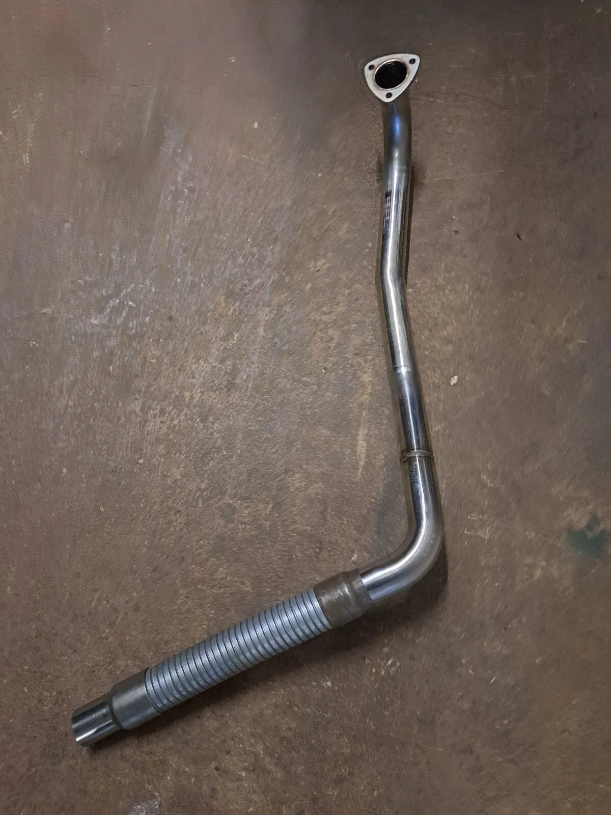 Austin Champ Stainless Exhaust Downpipe. Made with our jig. Superb quality. (two week lead time)