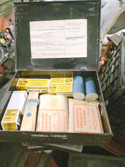 Military First Aid Kit Stocked