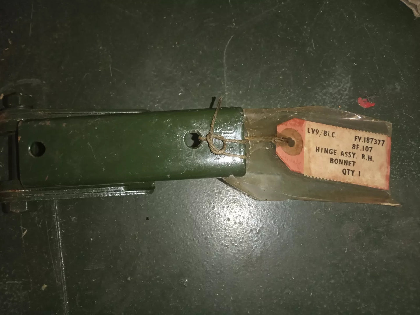 Austin Champ Bonnet Hinge RH FV 187377